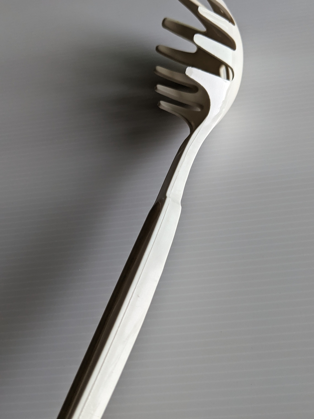 Vintage EKCO Spatula & Spaghetti Server Almond MCM Retro Kitchen USA Nylon - Picture 6 of 16